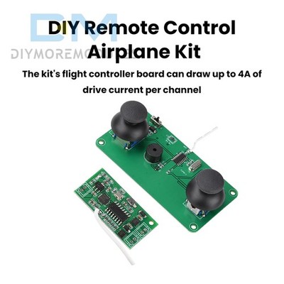 2.4G Dual Motor Remote Control Aircraft DIY Kit Circuit Board Flight Controller