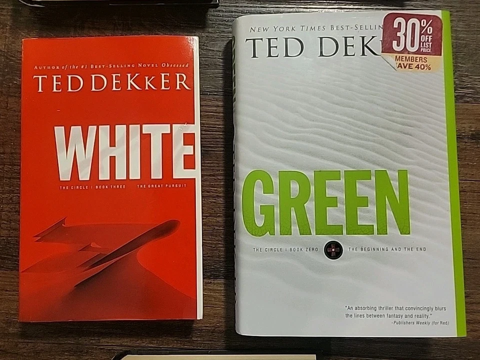 Complete Series THE CIRCLE Books Ted Dekker 1-4 Paperback +FORBIDDEN: OF Mortals - Image 3 of 4
