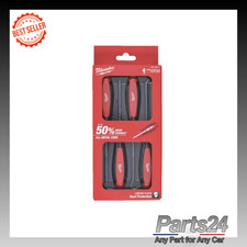 Milwaukee 4pc Hook And Pick Set 4932499471 - All metal Core - Chrome Plated