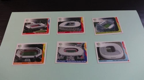 6 images GERMANY 2006 - WORLD CUP - STADIUMS - LOT 2