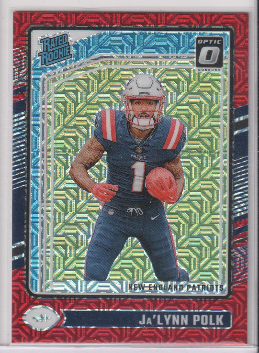 2024 Donruss Optic #240 Ja'Lynn Polk Red Mojo