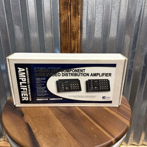 CE Labs AV400COMP 1x4 Component Video Splitter Amp Retro Gaming CRT TV NOS NEW