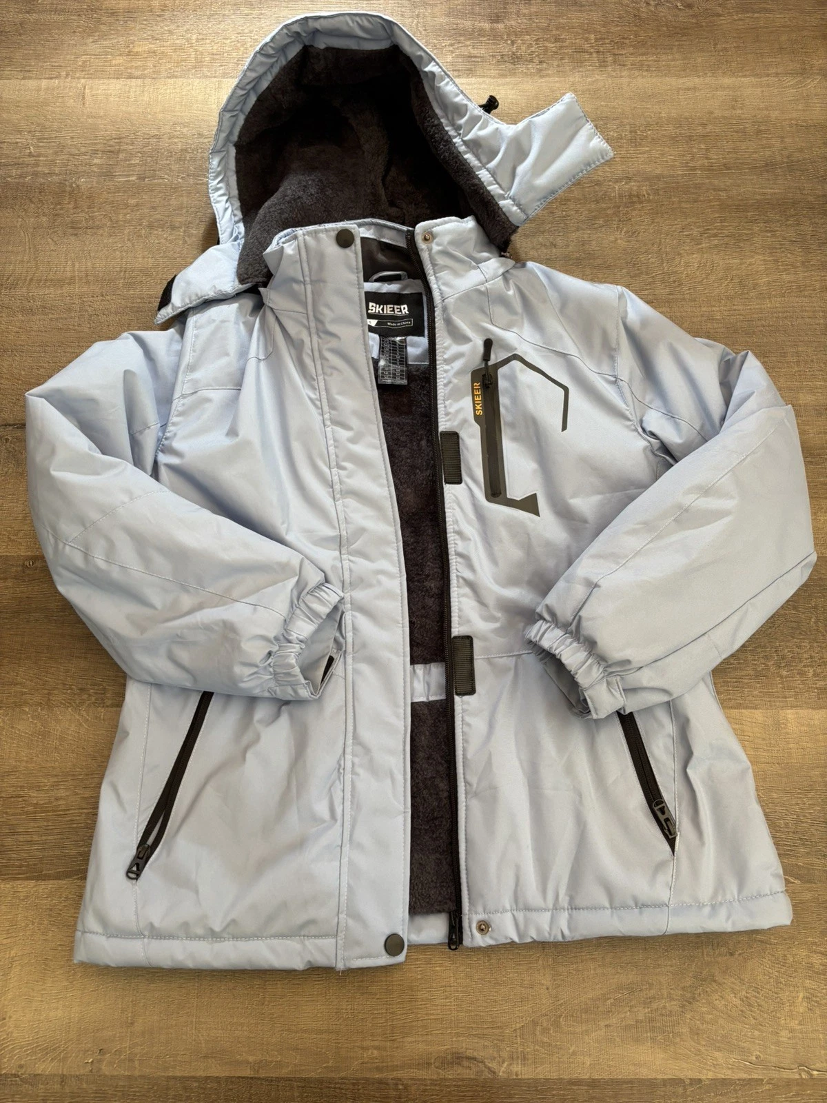 Skieer Small Womens Mountain Waterproof Ski Jacket Winter Rain Jacket Snow Coat
Opens in a new windo