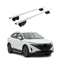 DachträGer GrundträGer FüR Nissan Qashqai J12 2021-2026 Stahl Silber 2Tlg