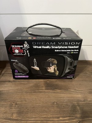 Tzumi Dream Vision Virtual Reality Smartphone Headset Built-in Earphones NEW!