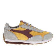 diadora Equipe '75 Sw Lace Up Mens Yellow Sneakers Casual Shoes 181592-35026