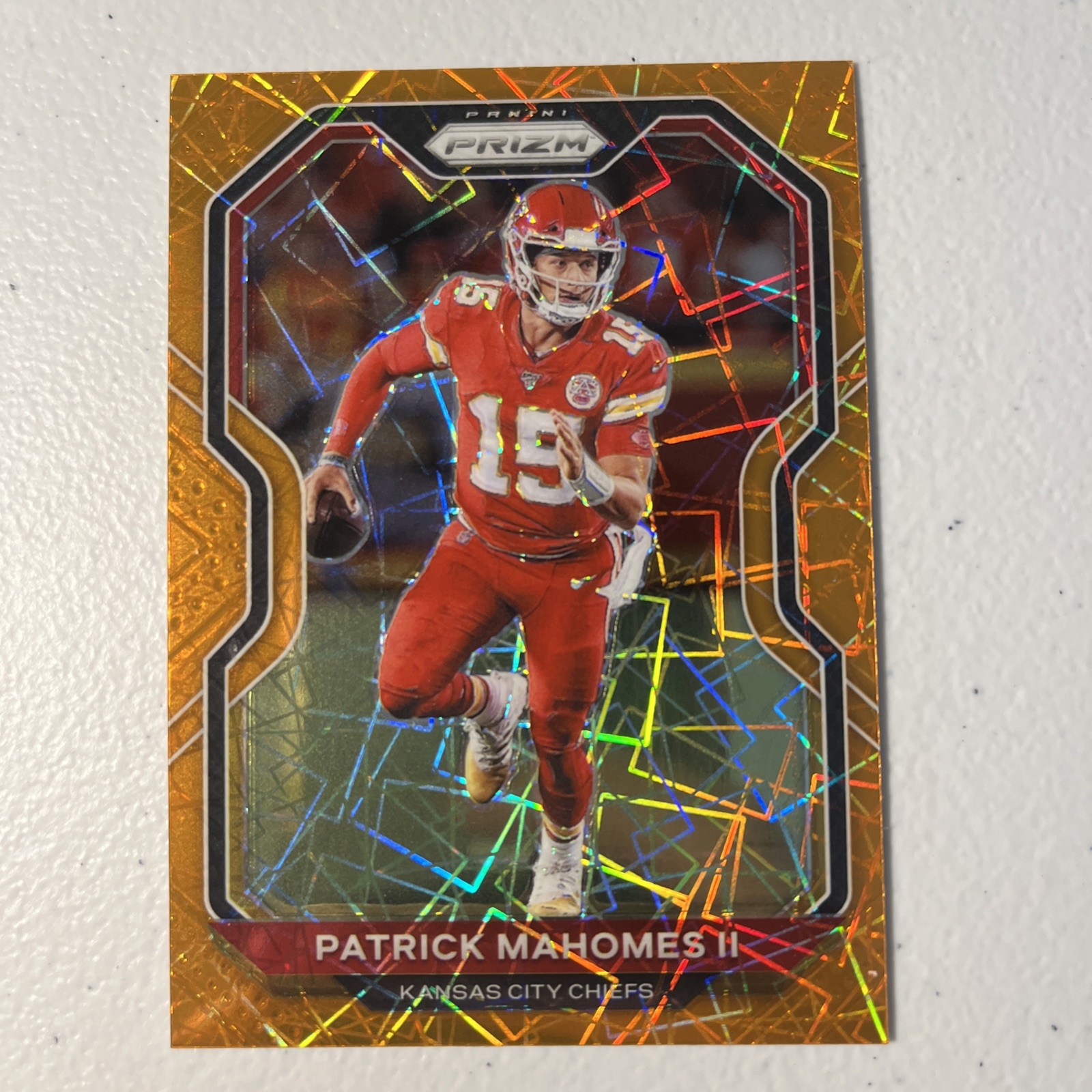 2020 Panini Prizm - Patrick Mahomes II #124 Lazer Prizm