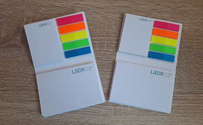2 Mappen POST-ITs + Neon POST-IT-INDEX-STREIFEN  NEU Klebezettel Pagemarker bunt
