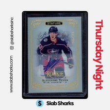 2019 UPPER DECK STATURE #154 ALEXANDRE TEXIER AUTO RC ROOKIE /199