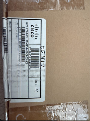 New Cisco DMP 4400 4GB Digital Media Player DMP-4400G-53-K9