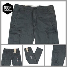 Levis Relaxed Fit Ace Cargo Pants Color Dark Grey Brand New w/Tags