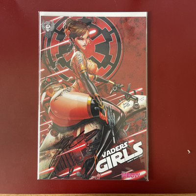 MISS MEOW #2 JAMIE TYNDALL VADERS GIRLS EXCLUSIVE 1 SIGNED WITH COA