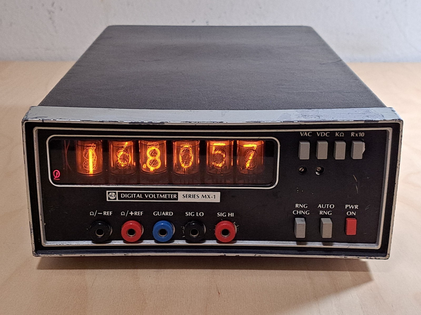 NLS MX-1 Nixie Tube Vintage Multimeter Powers On ✅ VERY RARE