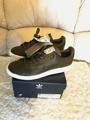 Neighborhood  adidas Stan Smith Boost Olive White Men's Size 10 NEW! B37342 2018
