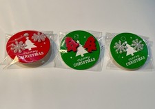 Set of 3 Christmas Earrings , Christmas Trees, Snowflakes