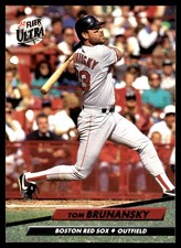 Tom Brunansky 1992 Ultra #12 Boston Red Sox MLB READ FREE SHIPPING AutographDen