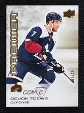 2024-25 Upper Deck Premier Gold 3/25 Devon Toews #82 2d8