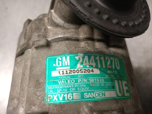 24411270 klimakompressor OPEL VECTRA C GTS Z02 1.8 16V F68 2002 5412993