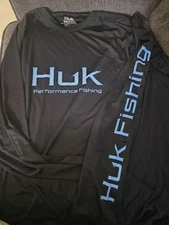 Huk Fishing Long Sleeve Shirt XXXL Brand New