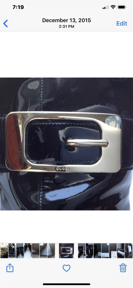 Botas de cuero auténticas Gucci talla 8,5 Foto 3 de 4