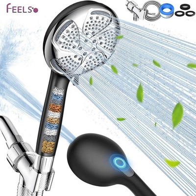 #ad Filtered Handheld Shower Head 7 Spray Modes High Pressure Hard Water $30.87