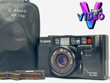 MINT w/ Case Canon AF35M Autoboy Point Shoot 35mm Film Camera From JAPAN