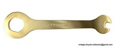 Campagnolo Tool Gold Plated for Bottom Bracket & Pedal Spanner &ndash; Made in Italy