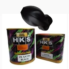 HKS Satin Black Kit ( 2K ) 1.5LT  Automotive Spray Paint + Hardner