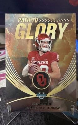 2025 Bowman University Chrome - Path to Glory John Mateer #PG-20 (RC)