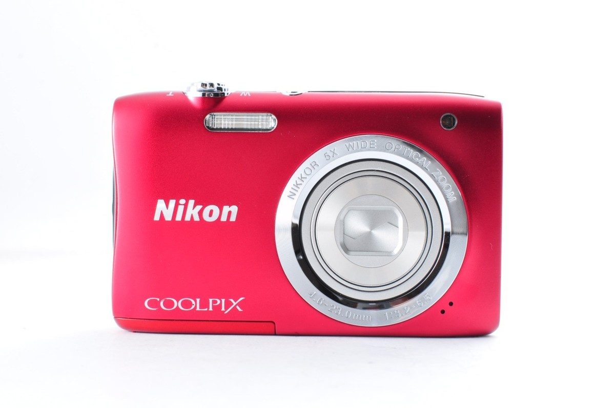 Nikon Coolpix S2900 Red Excellent+5 *Has Yellow Tint Z2481 | eBay