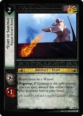 Staff of Saruman, Fallen Istar's Stave - Bloodlines - Herr der Ringe TCG