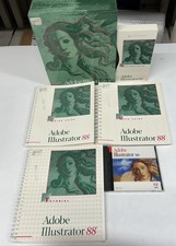 Adobe Illustrator 88 incl CD vrs 9.0 Software Video Tape for Macintosh