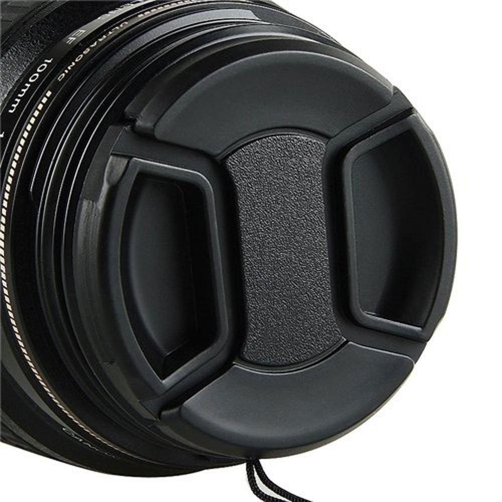 (10 Pcs) 62mm Snap-On Lens Cap for Canon Nikon Sony Pentax Fujifilm Lense
