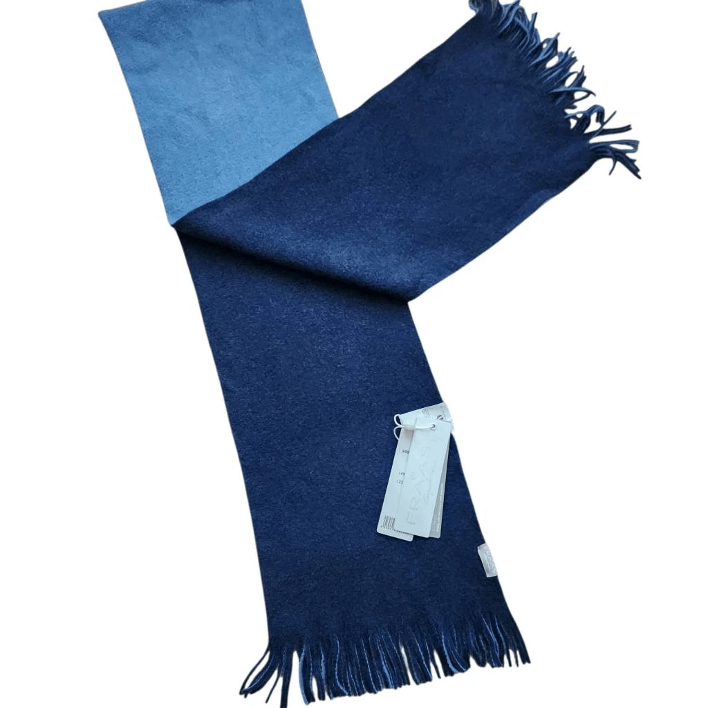 FRAAS Signature Scarf 100% Cashmere Fringe Reversible New Outerwear Outdoor