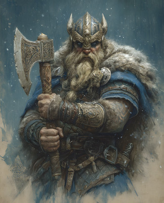 8x10 Character Illustration Art Print - 938682770