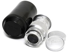  Leica Leitz Elmar 4/9cm all chrome version 1949 very rare 