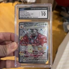 2024 CGC 10 GEM MINT Charizard EX 074 SV Black Star Promo Paldean Fates - PK1