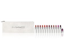 New Mac Holiday LE Lips By The Dozen Mini Pow...