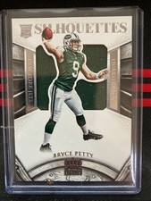 2015 Crown Royale Rookie Silhouettes #205 Bryce Petty Jersey /299 Jets RC Rookie