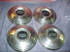 Ford 67-80 Dog Dish Hubcap Set F150 Truck Van Torino Fairlane 10 12 Slum Caps