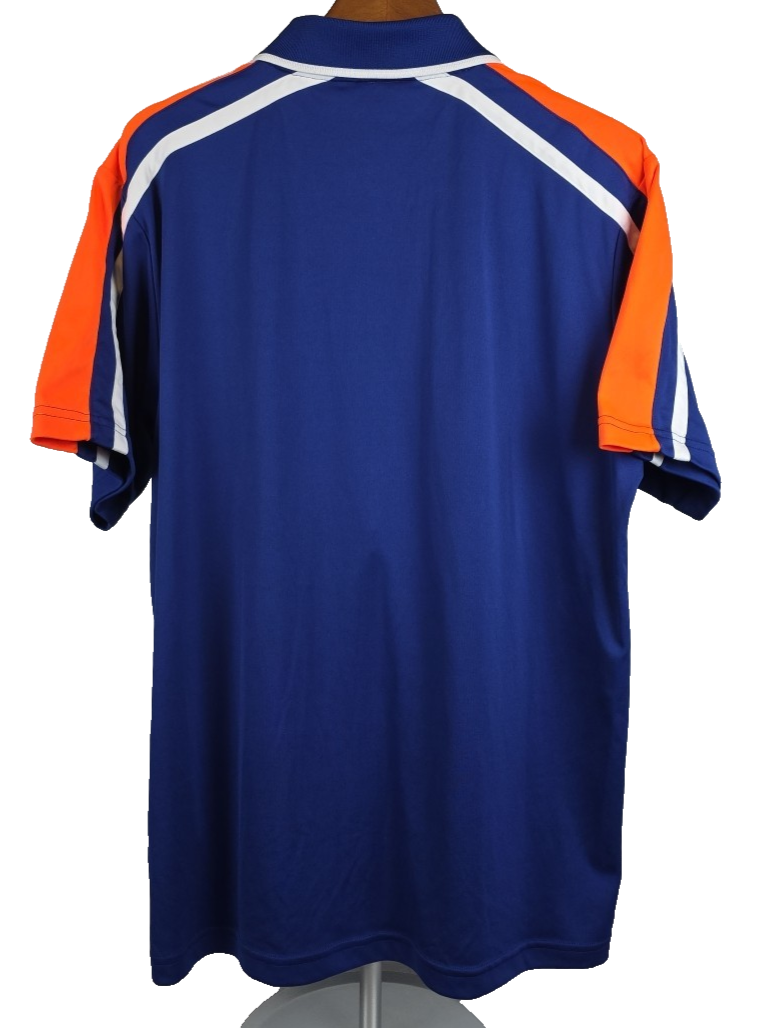 BNP Paribas Open FILA Blue Polo Sz Large Tennis Performance Logo