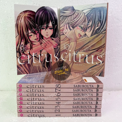 Citrus Vol 1-10 (End) Manga English Full Set Comic Books New by