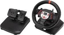 Luqeeg Game Racing Wheels, Pc-Lenkrad Mit Ped...