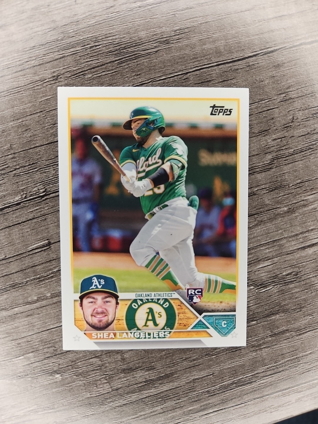 2023 Topps Series 1 - Shea Langeliers #127 (RC)