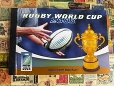 Rugby World Cup 2003 Souvenir Stamp Sheet