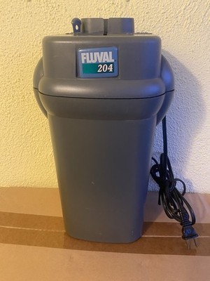 Vintage 204 Fluval Cannister Filter Powers Up Super Hard To Find Fish Aquarium