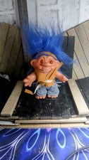 Vintage 1986 "Peacenik" Troll Doll Hippie Style Outfit