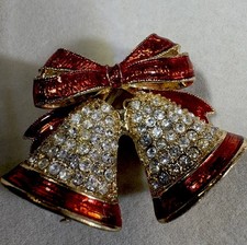 Brooches Plus Lot Of 7 Christmas Jewelry