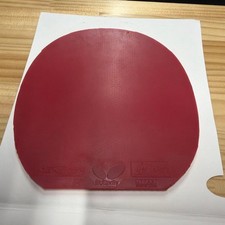 Butterfly Tenergy 64 Red Extra Thick Table Tennis Rubber - Used, Great for Test