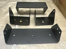 Set Of Four Stalker Police Radar Brackets - Counting Unit, Sunshield, Antenna’s